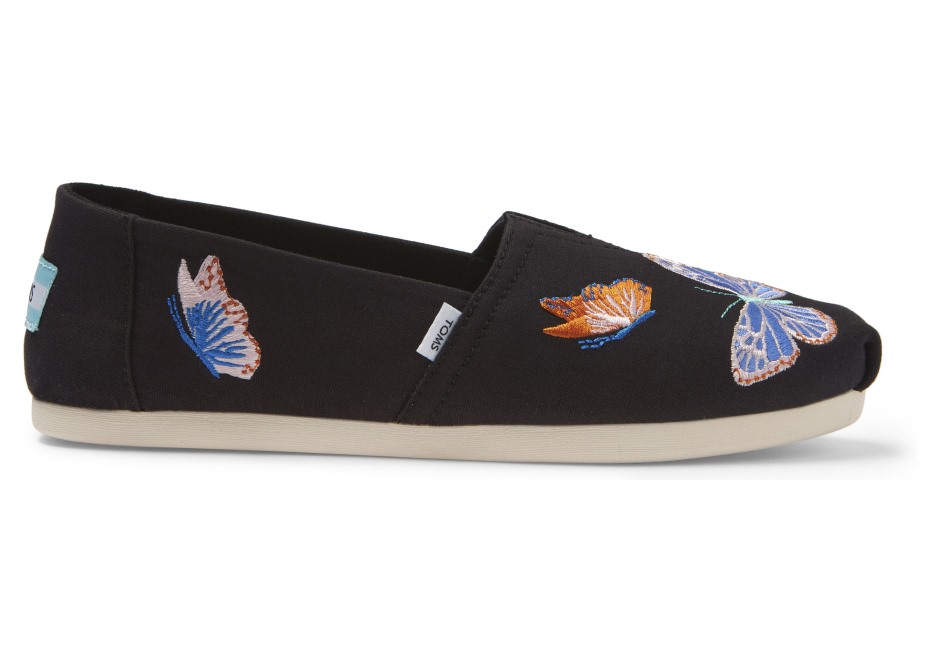 Toms Alpargata Kelebek Siyah