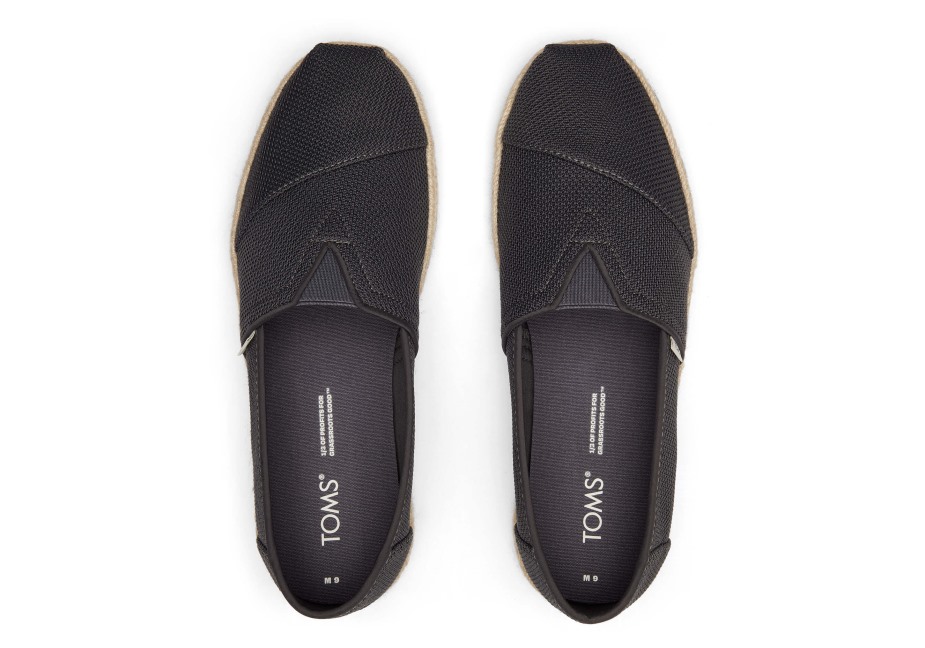 Toms Espadrille Alpargata Dövme Demir Repreve