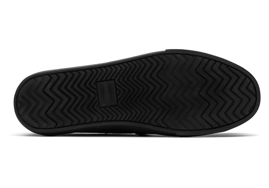 Toms Alpargata çanak Taban Astarı Siyah üzerine Siyah