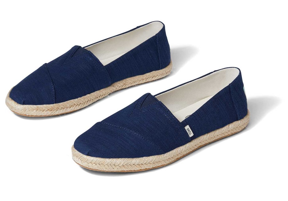 Espadrille Espadrille Toms Lacivert