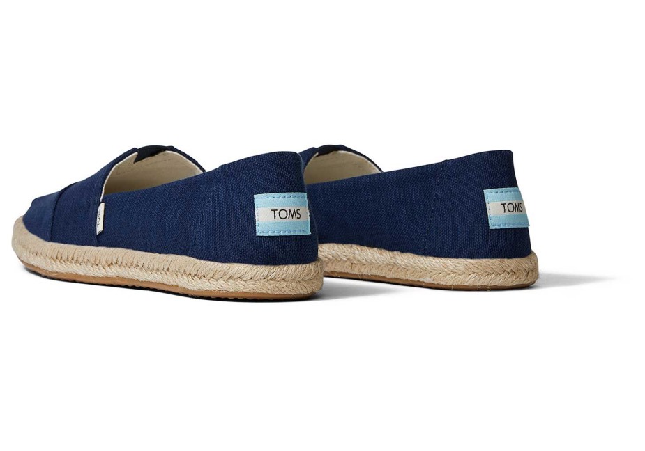 Espadrille Espadrille Toms Lacivert