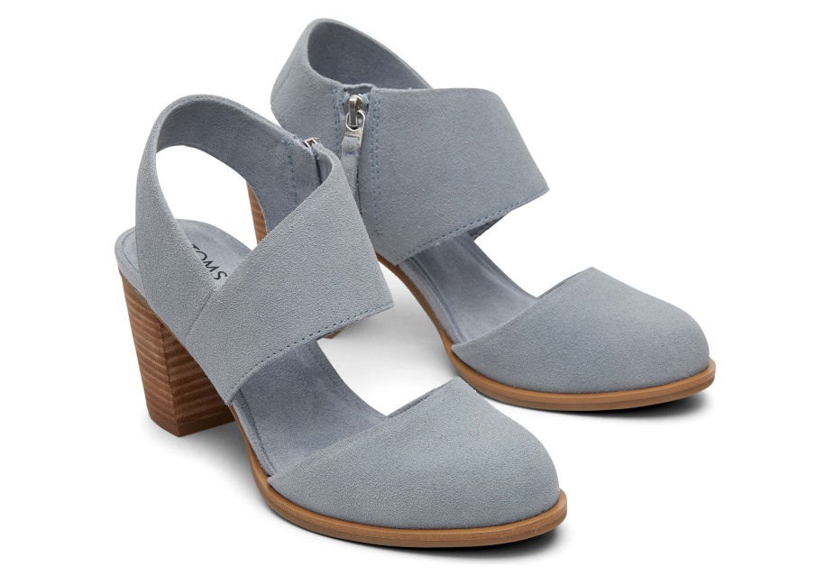 Toms Majorca Kapalı Burun Sandal Taşı Gri