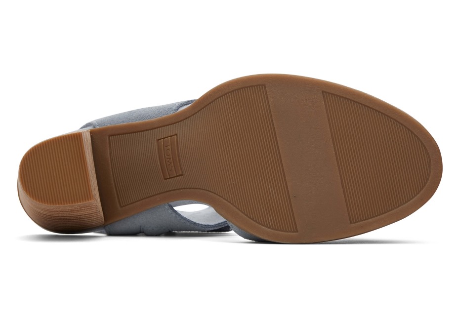 Toms Majorca Kapalı Burun Sandal Taşı Gri