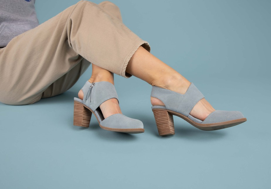 Toms Majorca Kapalı Burun Sandal Taşı Gri