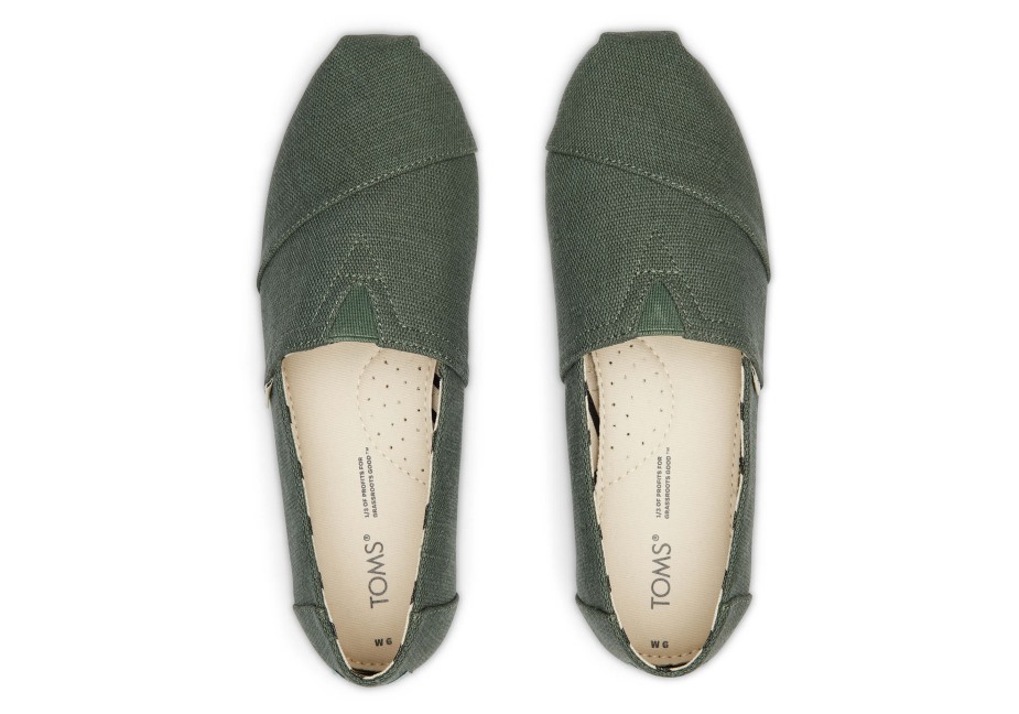 Toms Miras Alpargata Bonsai Yeşili