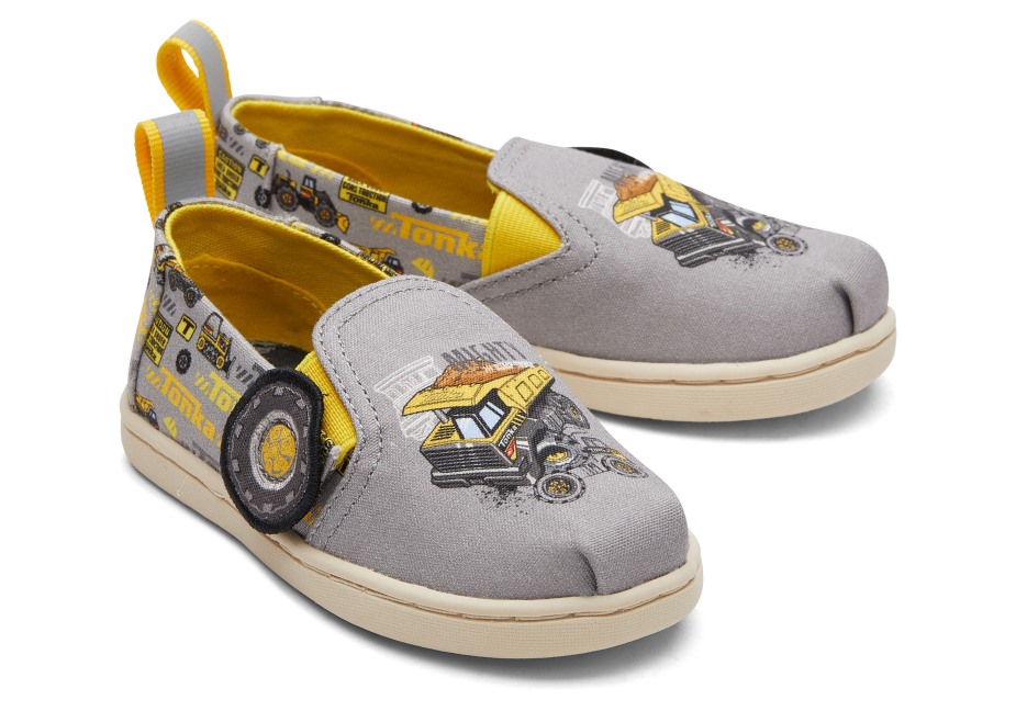 Toms Tonka Kamyonları Alpargata Tonka Gri