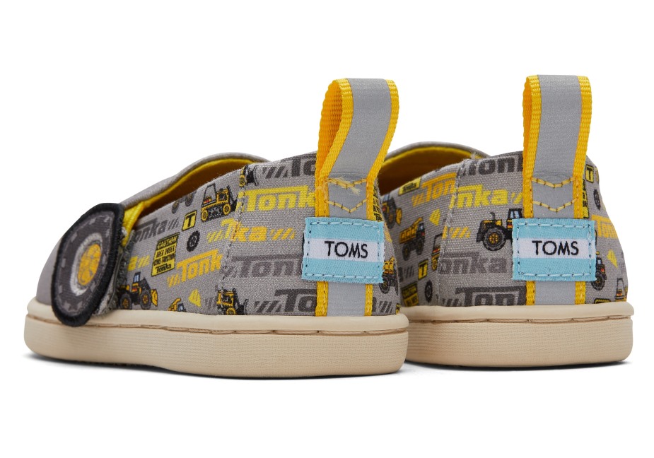Toms Tonka Kamyonları Alpargata Tonka Gri