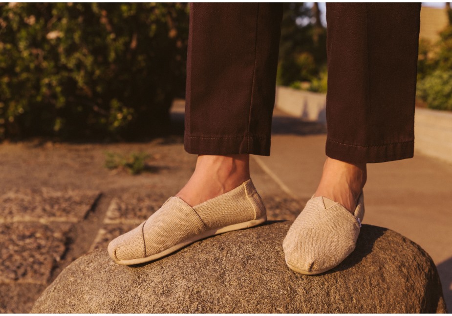 Toms Miras Espadrilleri Doğal Boyasız