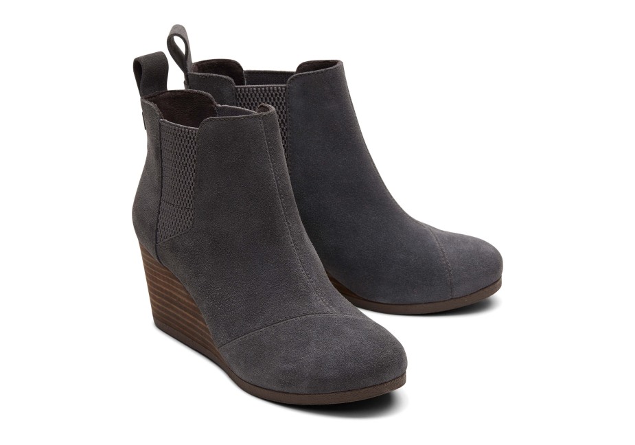 Toms Kayley çizme Kaldırım Gri