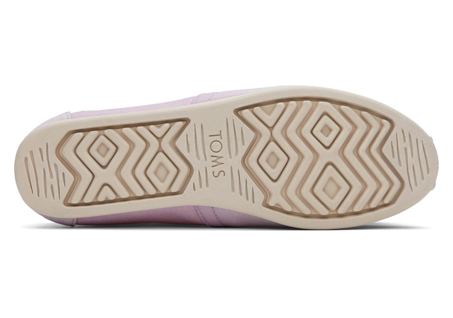 Toms Espadrille Ombre Palmiye Ağacı Leylak Ombre