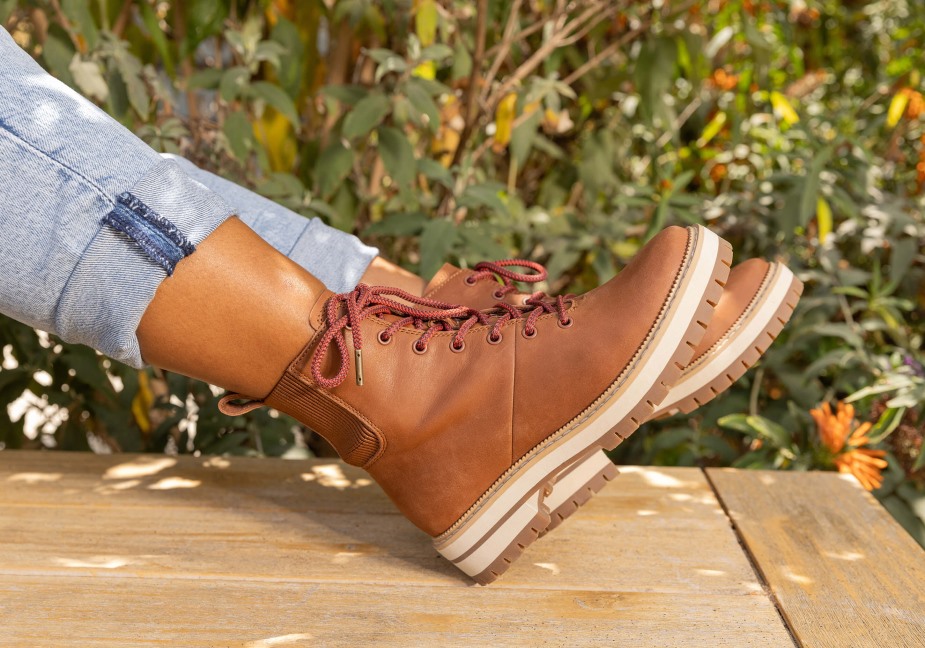 Toms Frankie çizme Koyu Kahverengi