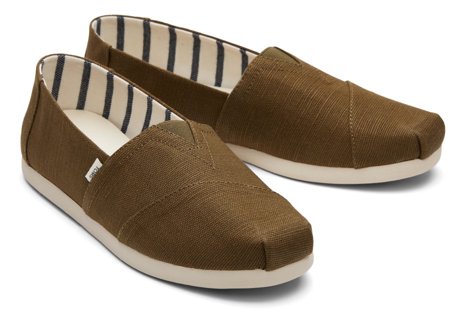 Toms Kravat Boyası Alpargata Sarı