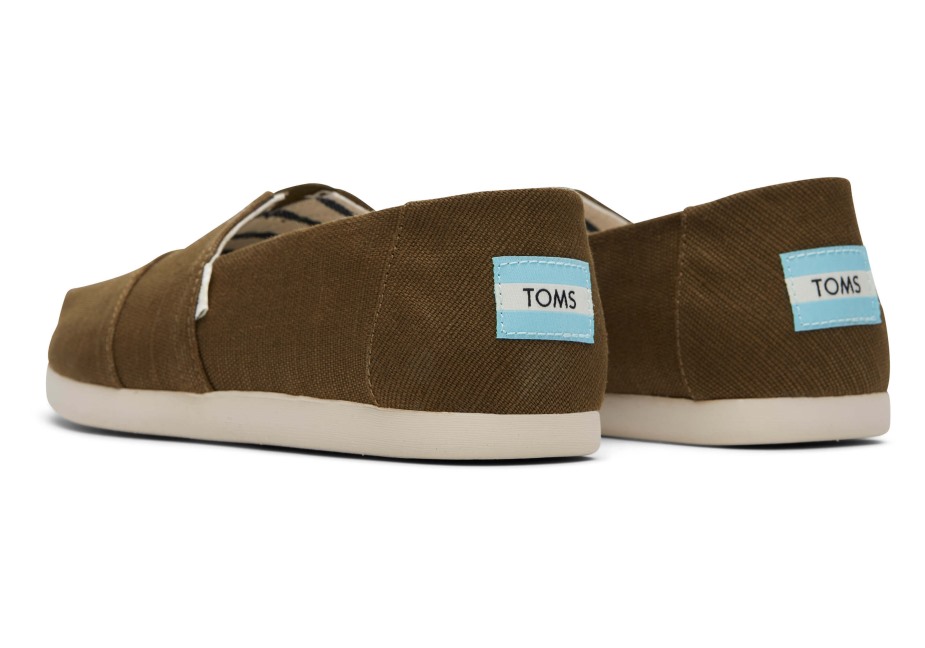 Toms Kravat Boyası Alpargata Sarı