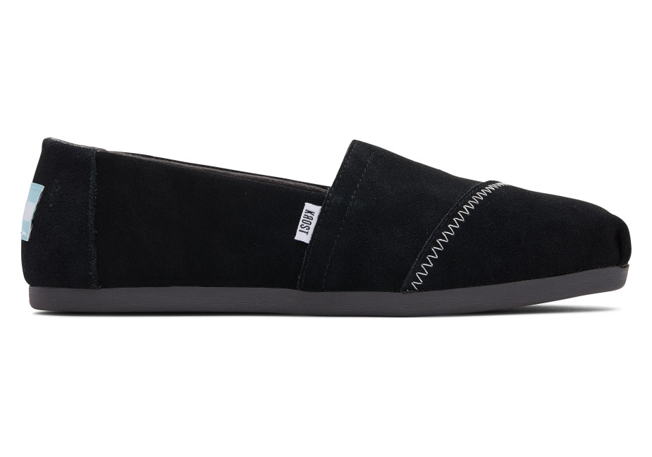 Toms X Krost Alpargata Süet Siyah