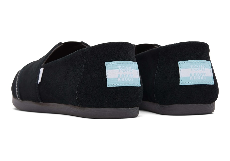 Toms X Krost Alpargata Süet Siyah