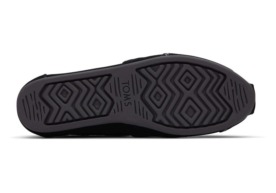 Toms X Krost Alpargata Süet Siyah