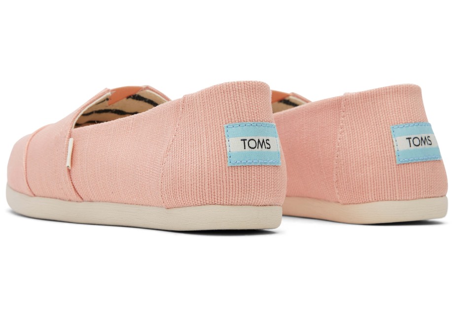 Toms Pembe Alpargata Tozlu Pembe