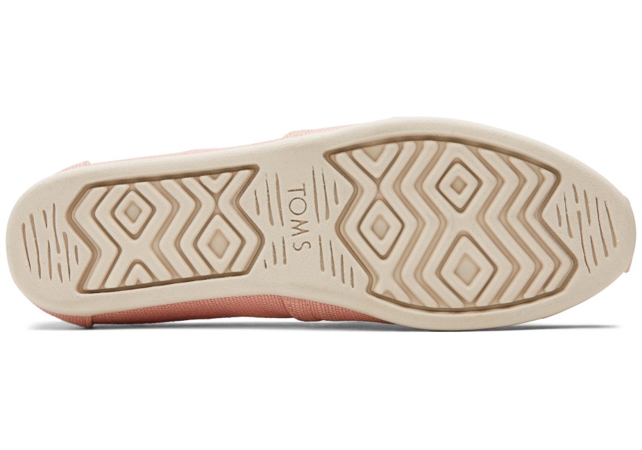 Toms Pembe Alpargata Tozlu Pembe