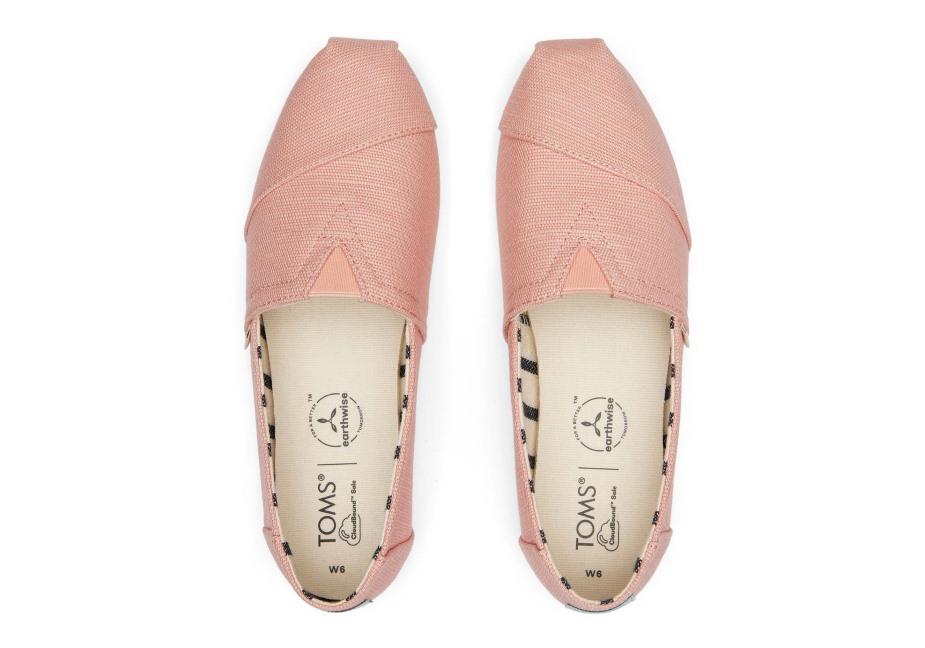 Toms Pembe Alpargata Tozlu Pembe