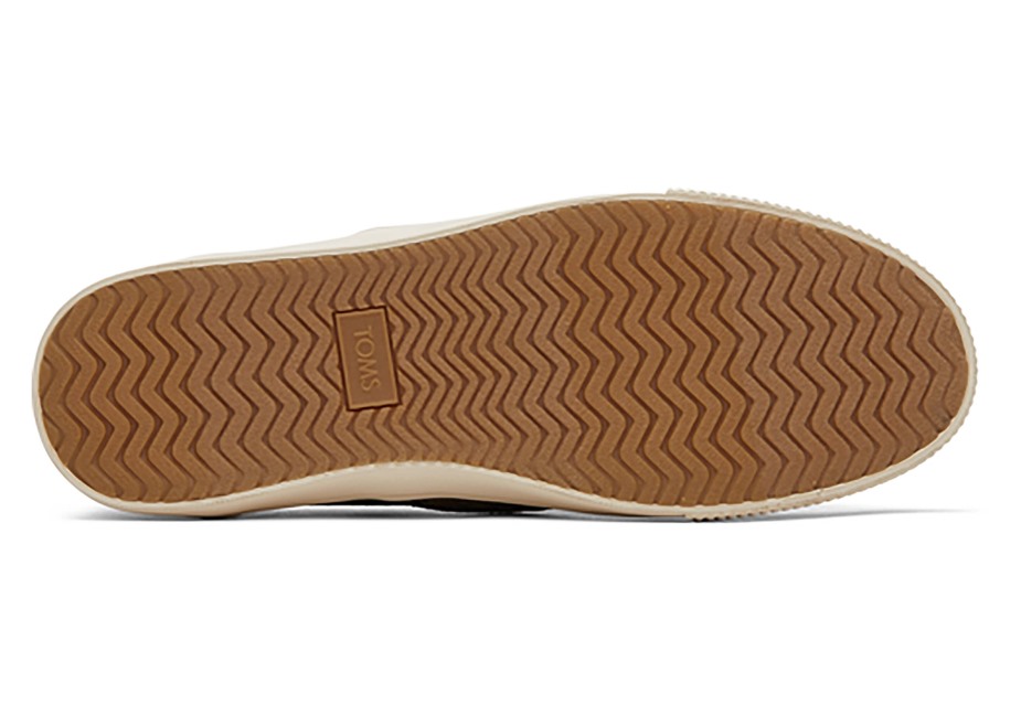 Koyu Zeytin üzerinde Toms Baja Slip