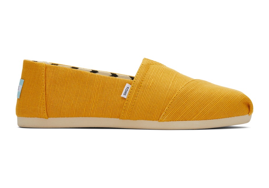 Toms Alpargata Miras Tuval Altın Sarısı
