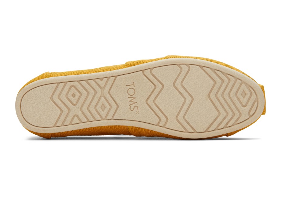 Toms Alpargata Miras Tuval Altın Sarısı