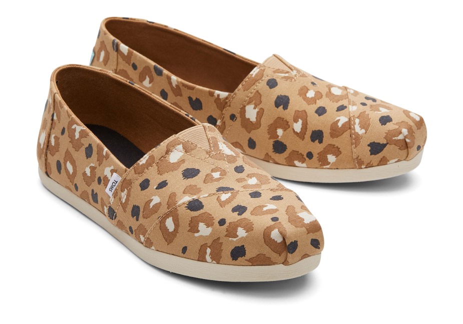 Toms Alpargata Leoparı Kahverengi Leopar