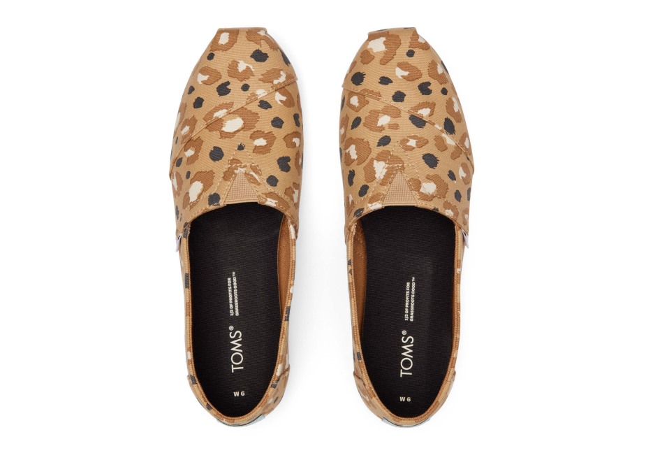 Toms Alpargata Leoparı Kahverengi Leopar