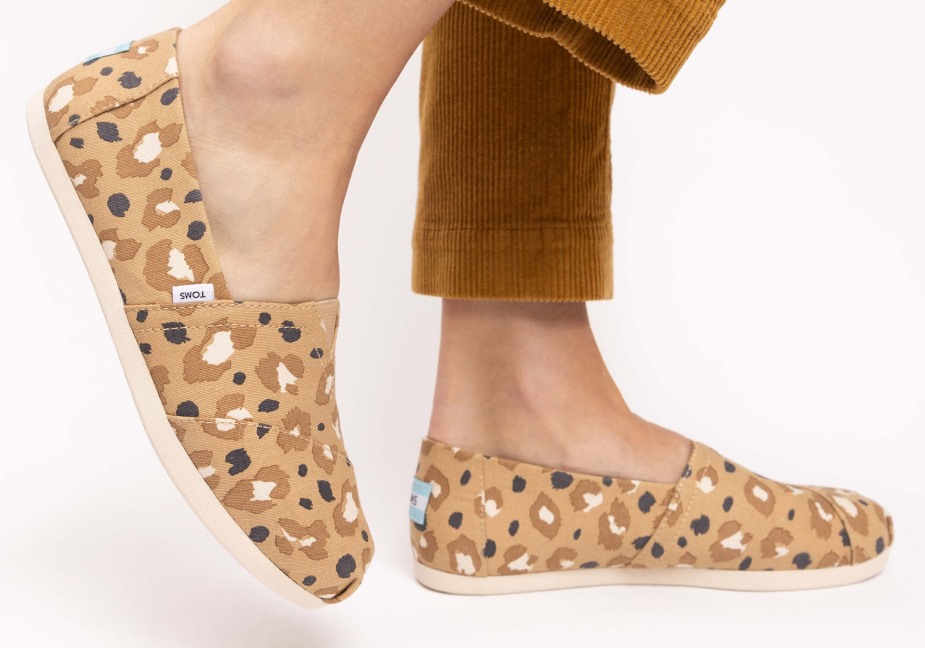 Toms Alpargata Leoparı Kahverengi Leopar