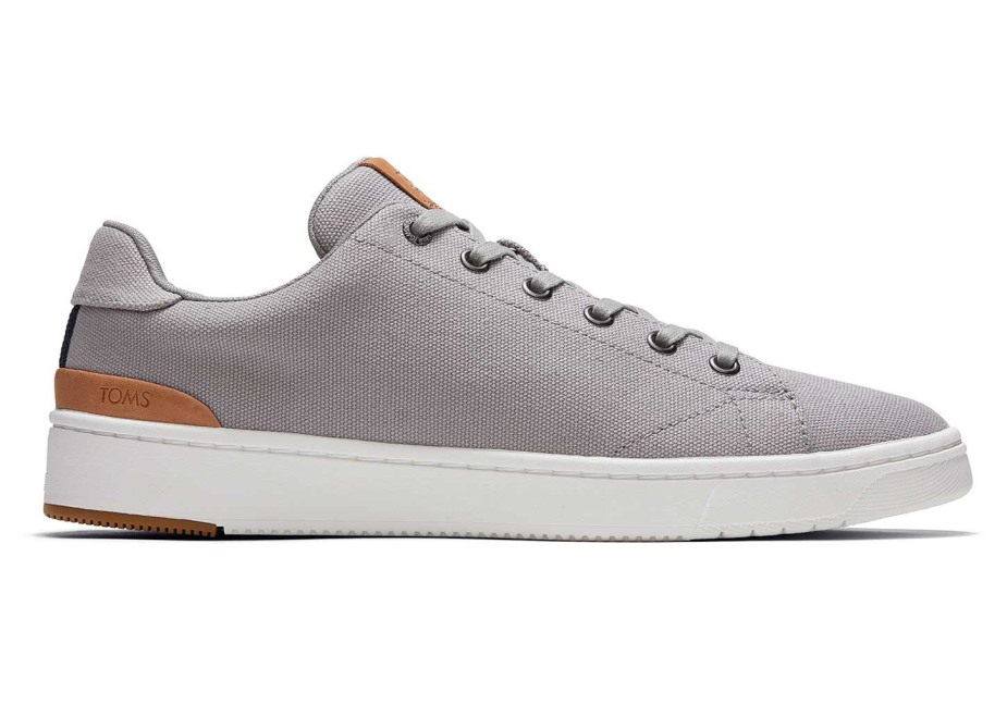 Toms Trvl Lite Spor Ayakkabı çiseleyen Gri Kanvas