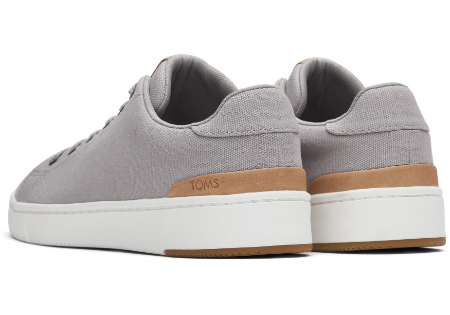 Toms Trvl Lite Spor Ayakkabı çiseleyen Gri Kanvas