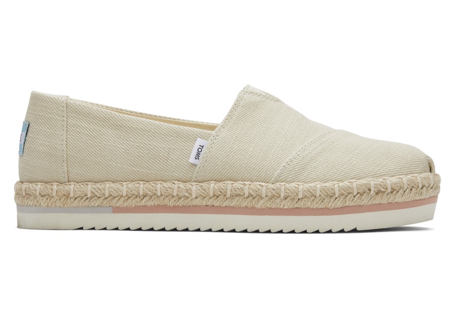 Toms Platform Alpargata Doğal