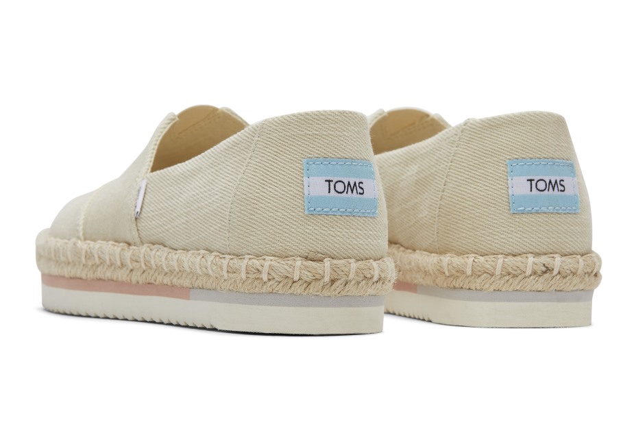Toms Platform Alpargata Doğal