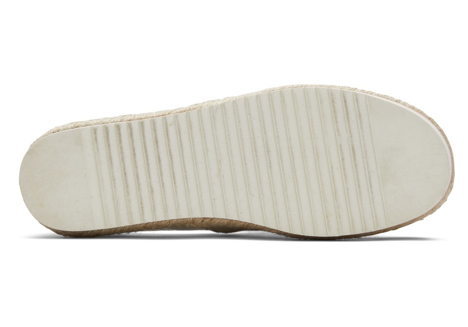 Toms Platform Alpargata Doğal