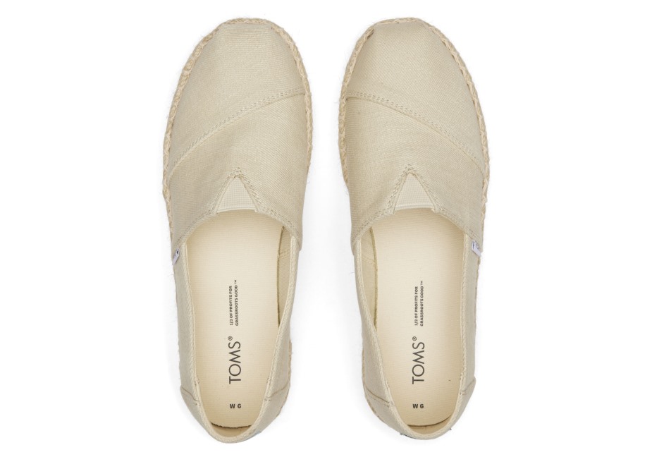 Toms Platform Alpargata Doğal
