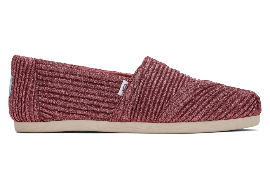 Toms Alpargata Pırıltılı Gül