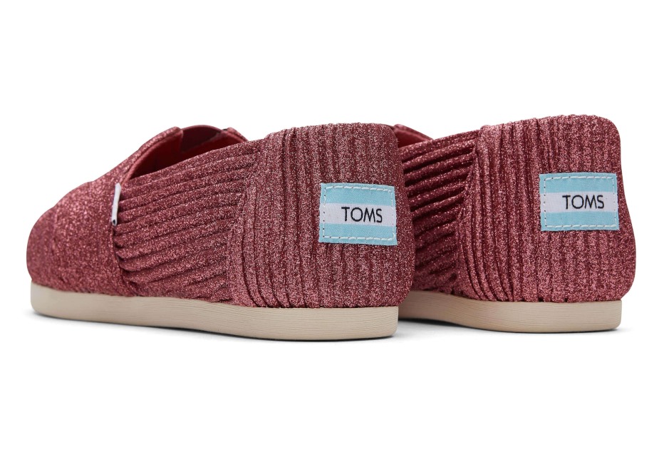 Toms Alpargata Pırıltılı Gül