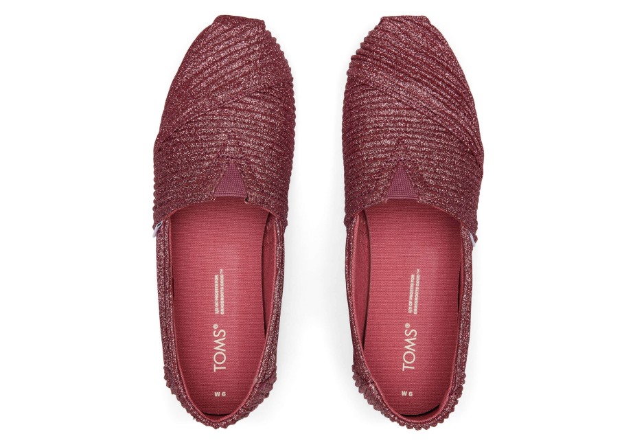Toms Alpargata Pırıltılı Gül