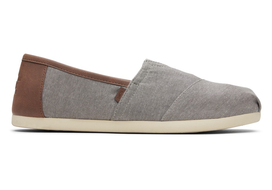Toms Alpargata Sentetik Kaplama Gri
