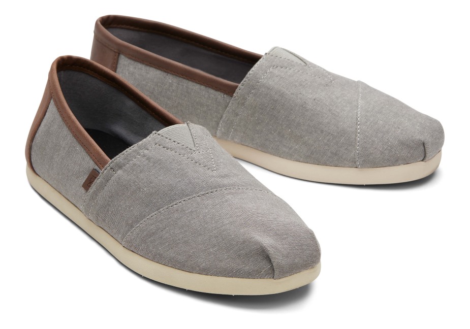 Toms Alpargata Sentetik Kaplama Gri