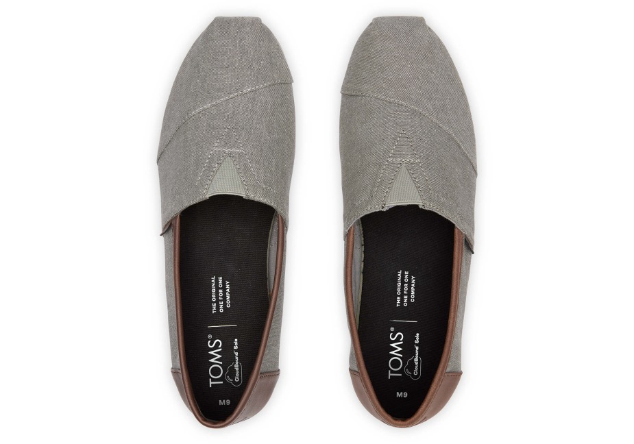 Toms Alpargata Sentetik Kaplama Gri