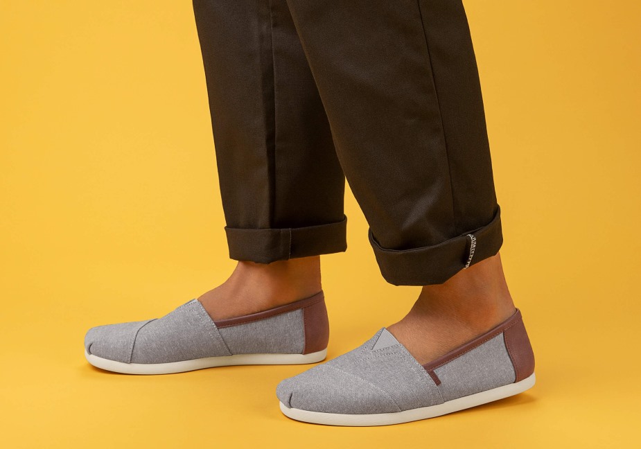 Toms Alpargata Sentetik Kaplama Gri