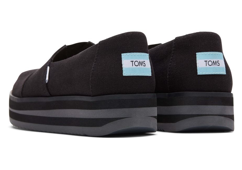 Toms Midform Alpargata Siyah