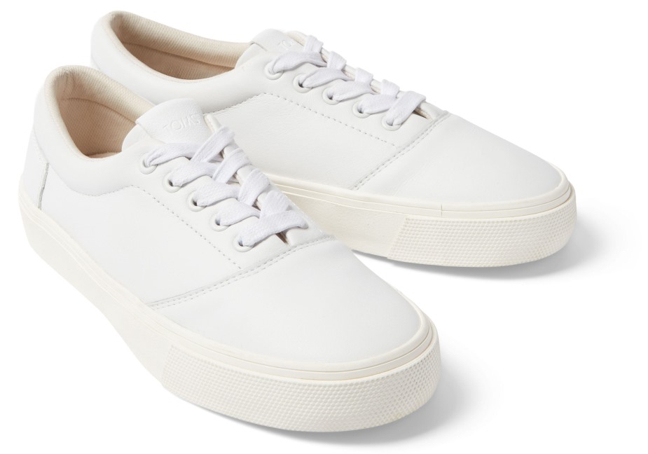 Toms Fenix Beyaz Deri