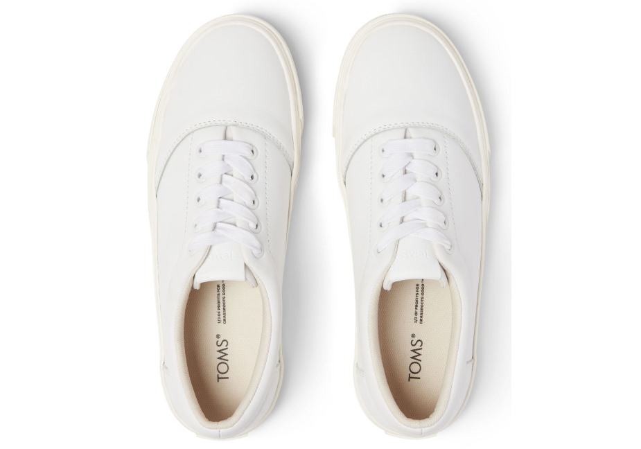 Toms Fenix Beyaz Deri