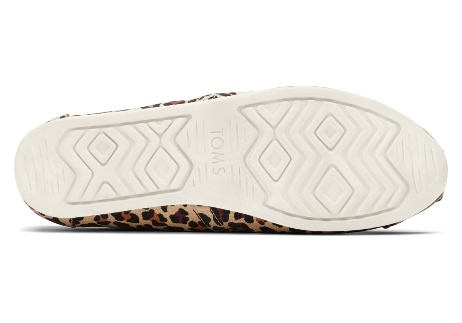 Toms Leopar Alpargata Bej Leopar