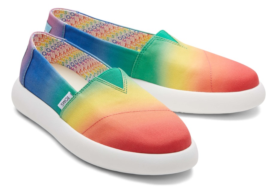 Toms Birlik Gurur Ebegümeci Gökkuşağı çok