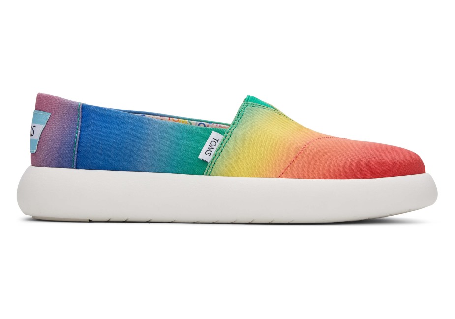 Toms Birlik Gurur Ebegümeci Gökkuşağı çok