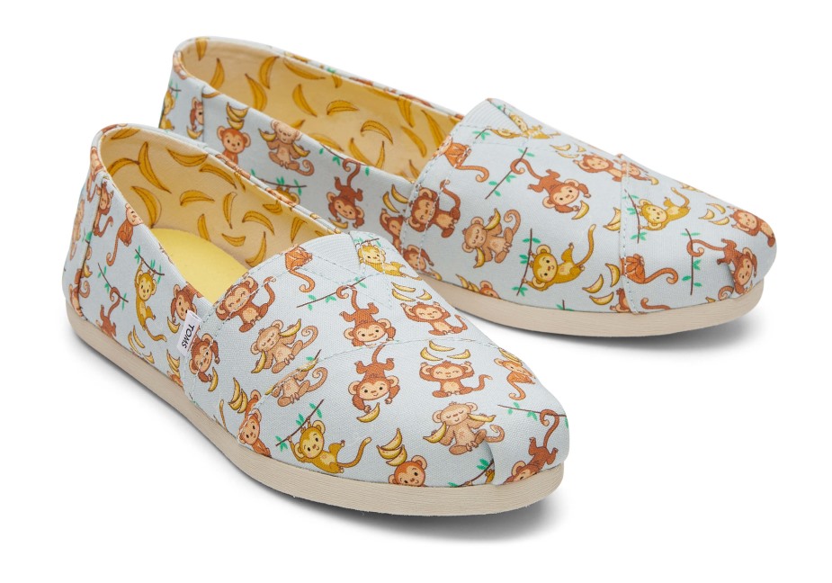 Toms Alpargata Maymunları Mavi Maymunlar