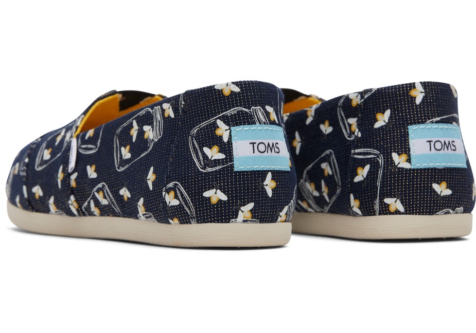 Toms Alpargata Ateşböcekleri Donanma Parıltısı